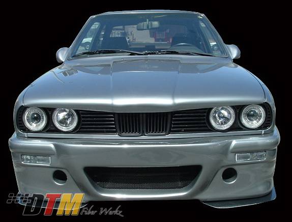 DTM Fiberwerkz - BMW 3 Series DTM Fiberwerkz E46 Style Front Bumper - E30-CSL-E46