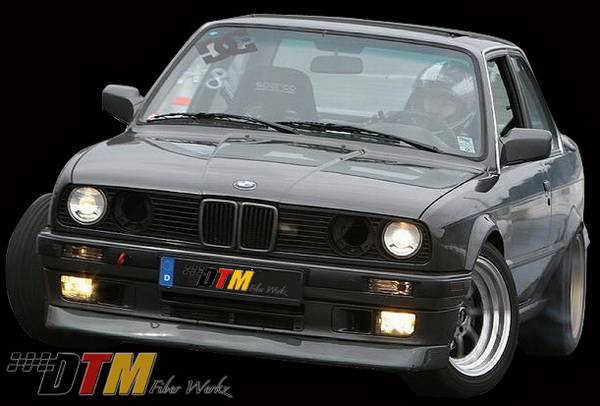 DTM Fiberwerkz - BMW 3 Series DTM Fiberwerkz Front Lip - E30-DTM-STYL