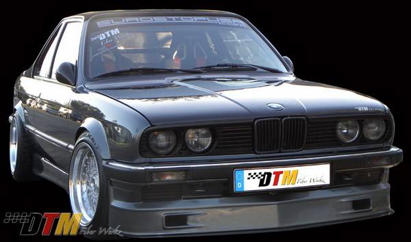 DTM Fiberwerkz - BMW 3 Series DTM Fiberwerkz Euro Alpina Style Front Apron - E30-EURO-ALP