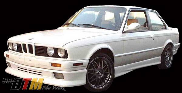 DTM Fiberwerkz - BMW 3 Series DTM Fiberwerkz Hartge Style Front Apron - E30-HARTGE-S