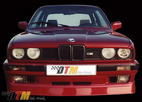 DTM Fiberwerkz - BMW 3 Series DTM Fiberwerkz Alpina Style Front Apron - E30-US-ALPIN