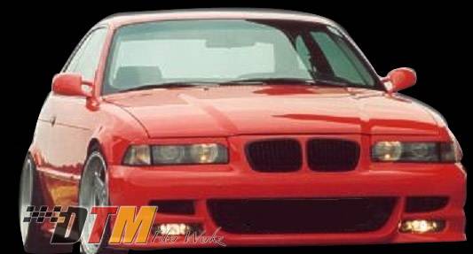 DTM Fiberwerkz - BMW 3 Series DTM Fiberwerkz M5 Style Front Bumper - E36-M5-STYLE