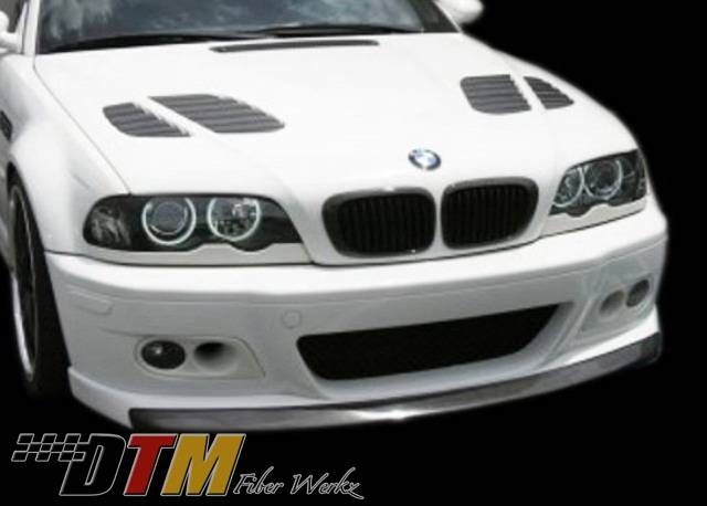 DTM Fiberwerkz - BMW 3 Series DTM Fiberwerkz M3 Strass Style Front Lip - E46strasslip