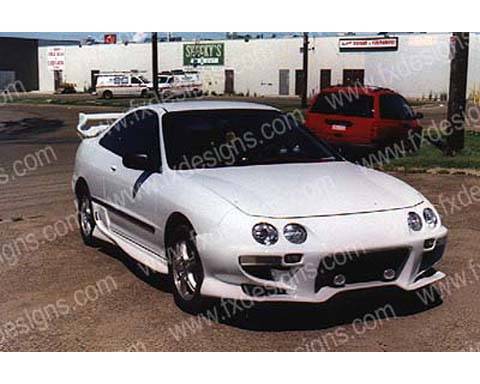 FX Designs - Acura Integra FX Design VS Style Front Bumper Cover - FX-515