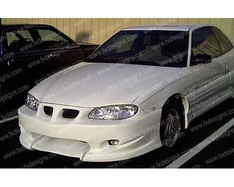 FX Designs - Pontiac Grand Am FX Design VSX Style Front Bumper Cover - FX-995