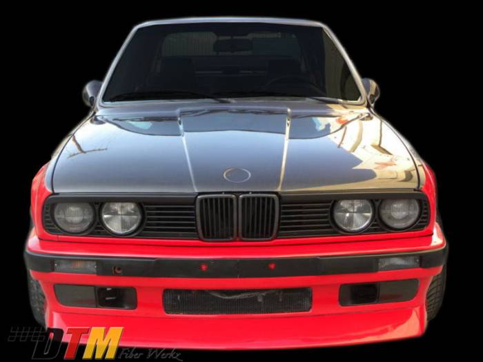 DTM Fiberwerkz - BMW 3 Series DTM Fiberwerkz Evo Style Front Lip - E30 Evo S