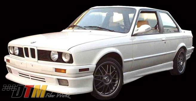 DTM Fiberwerkz - BMW 3 Series DTM Fiberwerkz Hartge Style Front Apron - E30 Hartge S
