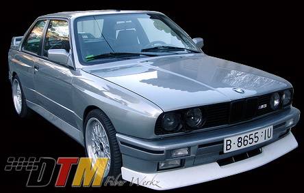 DTM Fiberwerkz - BMW 3 Series DTM Fiberwerkz M3 Evo Style Front Lip - E30 M3 Evo S