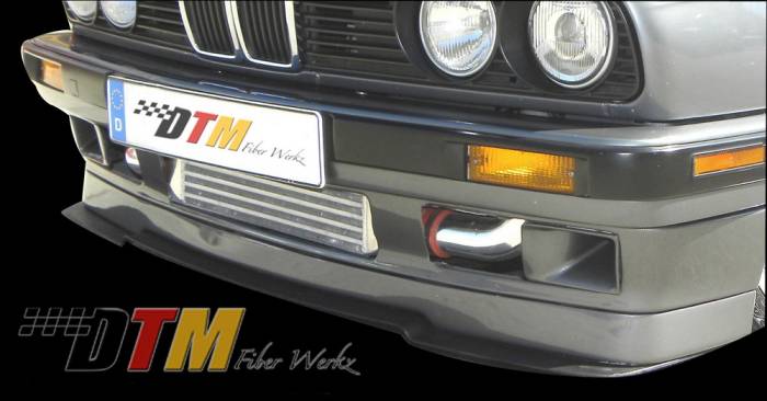 DTM Fiberwerkz - BMW 3 Series DTM Fiberwerkz IS Style Front Splitter - E30 IS Split