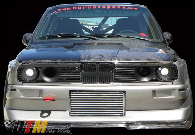 DTM Fiberwerkz - BMW 3 Series DTM Fiberwerkz Evo R Style Front Bumper - E30 Evo R St