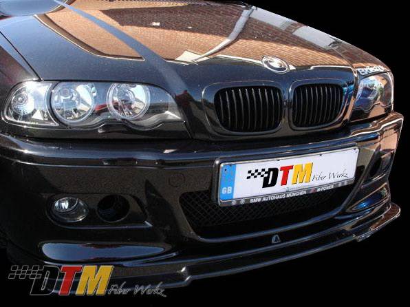 DTM Fiberwerkz - BMW 3 Series DTM Fiberwerkz M3 RG Style Front Lip - E46 M3 RG St