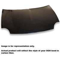 JSP America - JSP America Carbon Fiber Hood OE - CFH003