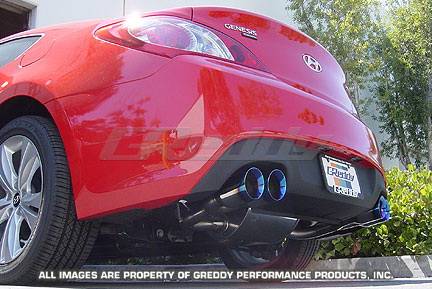 Greddy - Hyundai Genesis Greddy Spectrum Elite Exhaust System - 10118950