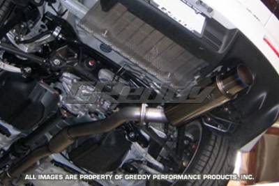 Greddy - Mitsubishi Lancer Greddy Racing Ti-C Catback Exhaust System - 10137906