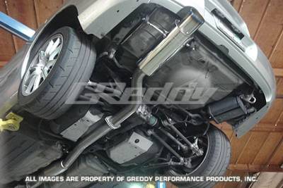 Greddy - Subaru WRX Greddy Racing Ti-C Catback Exhaust System - 10167900