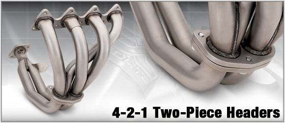 DC Sports - 4-2-1 Ceramic Exhaust Header - 2PC - HHC5029