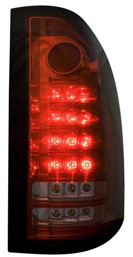 In Pro Carwear - Chevrolet Silverado IPCW Taillights - Fiber Optic & LED - 1 Pair - LEDT-3040CR
