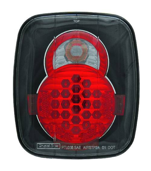 In Pro Carwear - Jeep Wrangler IPCW Taillights - LED - 1 Pair - LEDT-407CB