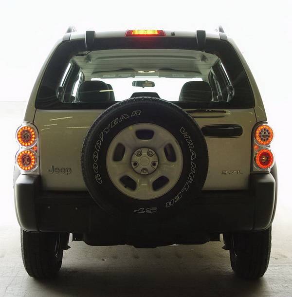 In Pro Carwear - Jeep Liberty IPCW Taillights - LED - 1 Pair - LEDT-410C
