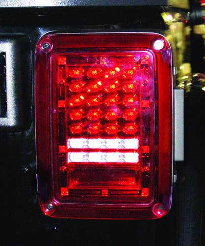 In Pro Carwear - Jeep Wrangler IPCW Taillights - LED - 1 Pair - LEDT-420CR