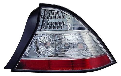 In Pro Carwear - Honda Civic 2DR IPCW Taillights - LED - 1 Pair - LEDT-737C2