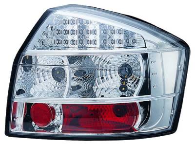 In Pro Carwear - Audi A4 IPCW Taillights - LED - Crystal Clear - 1 Pair - LEDT-8304C2