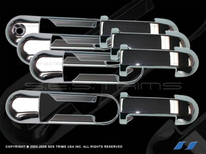 SES Trim - Mercury Mountaineer SES Trim ABS Chrome Door Handles - DH101