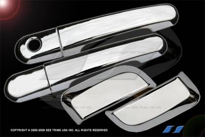 SES Trim - Nissan Pathfinder SES Trim ABS Chrome Door Handles - DH118