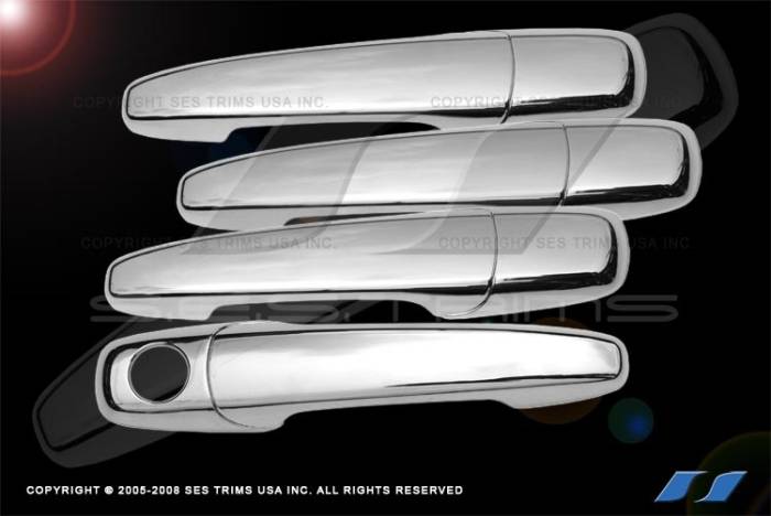SES Trim - Ford Edge SES Trim ABS Chrome Door Handles - DH127