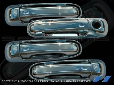 SES Trim - Chrysler Aspen SES Trim ABS Chrome Door Handles - DH144-4