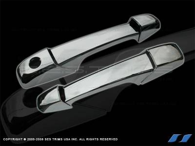 SES Trim - Chevrolet Silverado SES Trim ABS Chrome Door Handles - DH153