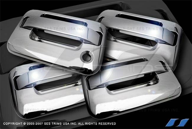SES Trim - Ford F150 SES Trim ABS Chrome Door Handles - without Keyless Entry - DH166-4