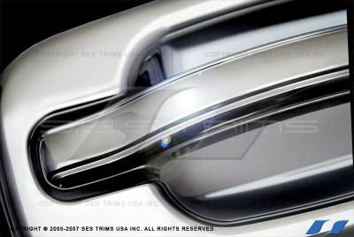 SES Trim - GMC Sierra SES Trim ABS Chrome Door Handles - DH506-2K