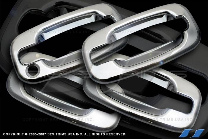 SES Trim - Cadillac Escalade SES Trim ABS Chrome Door Handles - DH508-4