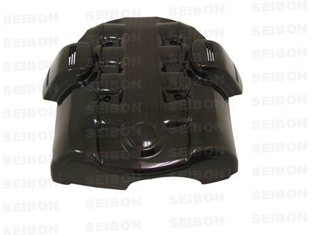 Seibon - BMW 5 Series Seibon Carbon Fiber Engine Cover - EC0407BMWE60