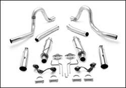 MagnaFlow - Magnaflow Cat-Back Exhaust System with Dual Exit Pipes - 15673