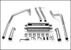 MagnaFlow - Magnaflow Cat-Back Exhaust System with Dual Side Exit Pipes - 15750