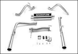 MagnaFlow - Magnaflow Cat-Back Exhaust System with Dual Split Rear Exit Pipes - 15846