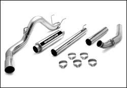 MagnaFlow - Magnaflow Performance Series 5 Inch Exhaust System with Turbo-Back Tuner - 15986