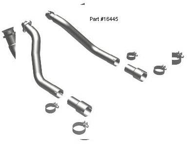 MagnaFlow - Ford Mustang Magnaflow Manifold Front Pipes - 16445