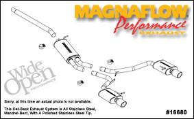 MagnaFlow - Magnaflow Cat-Back Exhaust System - 16680