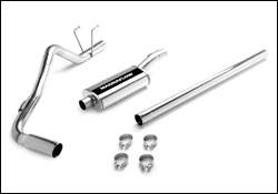MagnaFlow - Magnaflow Cat-Back Exhaust System with Rear Side Exit on Independent Front Suspension - 16699