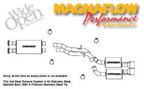 MagnaFlow - Magnaflow Cat-Back Exhaust System - 16709