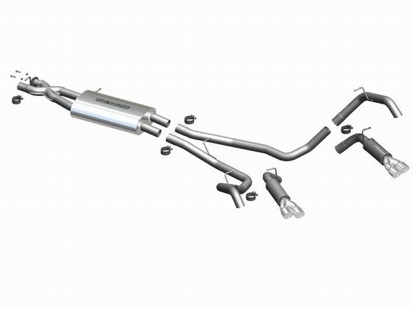 MagnaFlow - Magnaflow Stainless Steel Cat-Back System - 16895