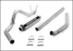 MagnaFlow - Magnaflow PRO Series 4 Inch Exhaust System with 4 Inch Turbo-Back Tuner - 17974