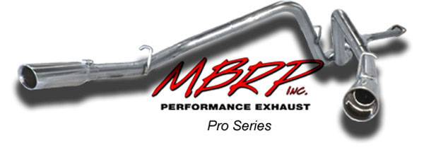 MBRP - MBRP Pro Series Dual Split Rear Exhaust System S5016304
