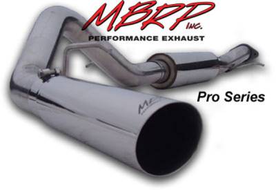 MBRP - MBRP Pro Series Single Side Exhaust System S5026304
