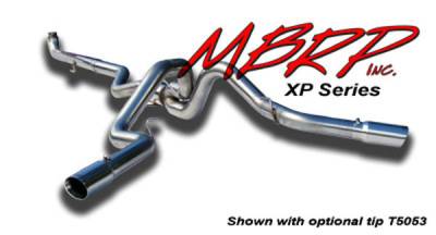 MBRP - MBRP XP Series Down Pipe Back Cool Duals Exhaust System S6006409