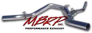 MBRP - MBRP Installer Series Turbo Back Cool Duals Exhaust System S6102AL