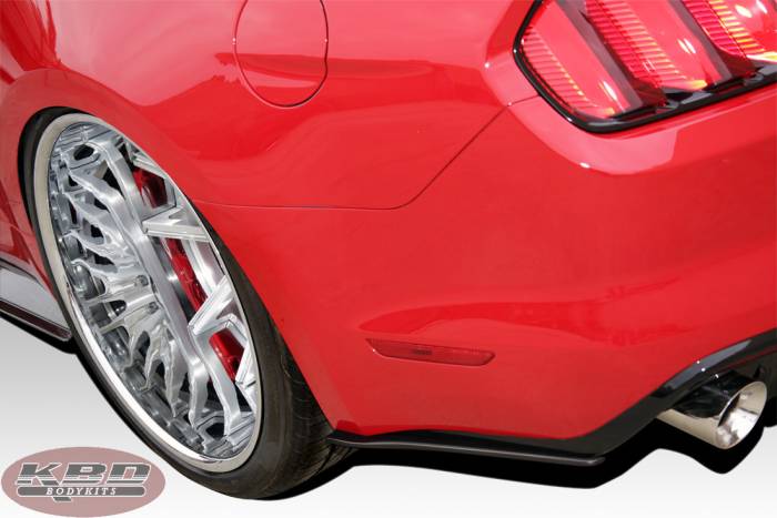 KBD - Ford Mustang KBD Extreme Rear Add-Ons - Pair 37-6016